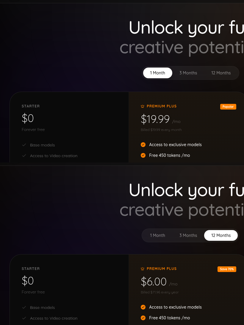 MyLovely Premium Plus pricing checked 6 Sep 2026